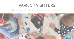 Desktop Screenshot of parkcitysitters.com